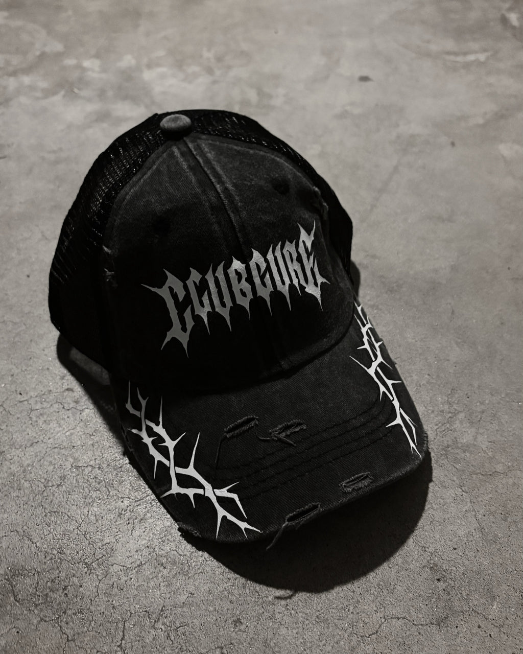 HELLBOUND                           DISTRESSED HAT