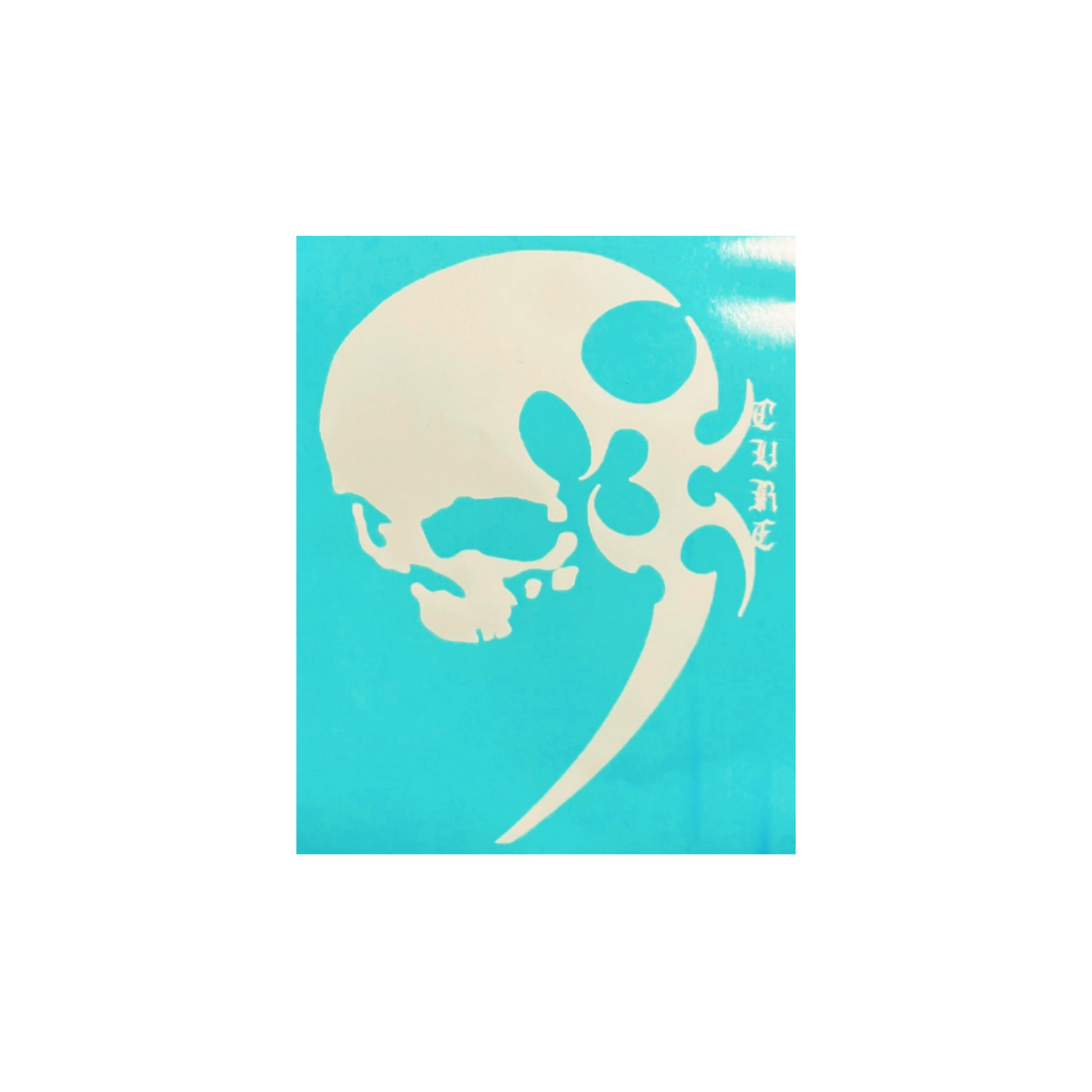 CURE SKULL DECAL